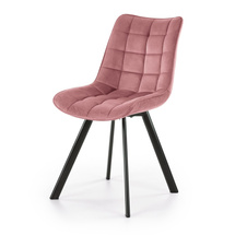 Velour matstol rosa K332