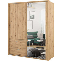 Skjutdörrar garderob 180 cm ARTI 22