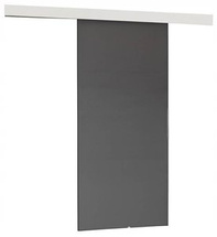 Skjutdörr 100 cm grafit Malibu