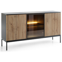 3 dörrars byrå med LED SENTOCCI