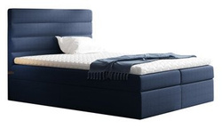 Kontinentalsäng med förvaring 140x200 marinblå Velar