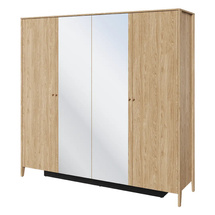 Garderob 220 cm med spegel COZY