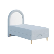 Blå barnsäng 90x180 BALUCI