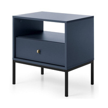 Mörkblått sängbord Mono