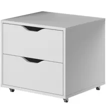 Lådsektion till skrivbord vit MATINO