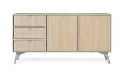 2 dörrars byrå grön FOREST