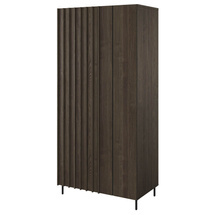 Tvådörrars garderob ask portland PIEMONTE