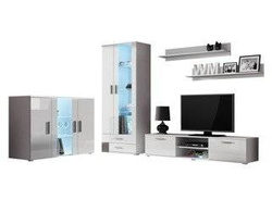 Mediamöbler för vardagsrummet vit SOHO 9