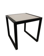 Glasbord svart 50 cm BOSS 2 OUTLET