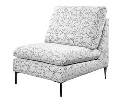 Klädd fåtölj mönster TRONTO