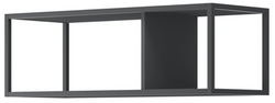 Metall svart hylla 90 cm Enjoy OUTLET
