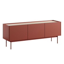 Röd TV-bänk 144 cm COLORADO