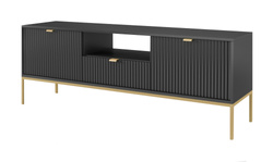 Svart tv-bänk VOLARE