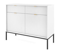 Vit smal byrå VOLARE