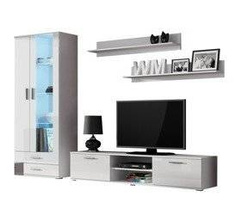 Modernt sätt till vardagsrummet Soho 8 med LED-ljus vit