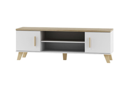 TV-bänk  LOTTA 160 cm sonoma/vit