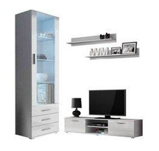 Mediamöbler för vardagsrummet vit SOHO 7