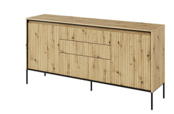 Bred byrå med lådor TREND