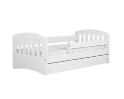 Barnsäng med madrass 80x140 vit CLASSIC