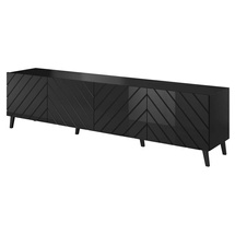 TV bänk svart ABETO