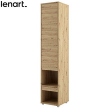 Bokhylla till skåpsäng artisan ek Bed Concept BC-07