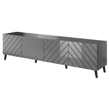 TV bänk 200 cm grå ABETO