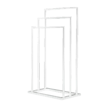 TRE vit industriell handduksställning