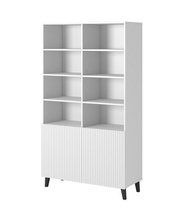 Bokhylla 100cm vit / svart PAFOS