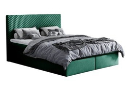 Kontinentalsäng 140x200 grön Cosmo