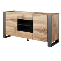 Byrå wotan ek + antracit Wood