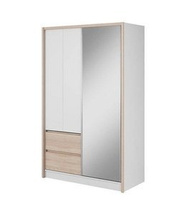 Garderob spegeldörr 150 cm Sara