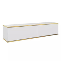 Vit tv-bänk 135 cm ORO