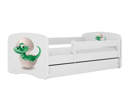 Säng med madrass och låda 180x80 BABY DREAMS Dino