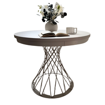 Cashmere utdragbar rund bord 100-140 cm, GARDINO