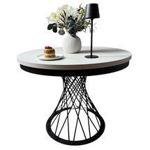 Cashmere utdragbar rund bord 100-140 cm, GARDINO