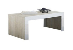 Soffbord ek sonoma/ vit 120 cm TESS