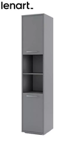 Bokhylla grå Concept Pro CP-08