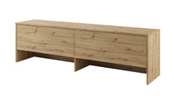 Bokhylla till skåpsäng ek artisan Bed Concept BC-07