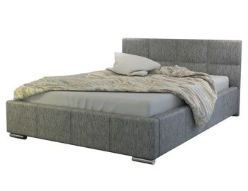 Modern säng med förvaring 180x200 Margo grå